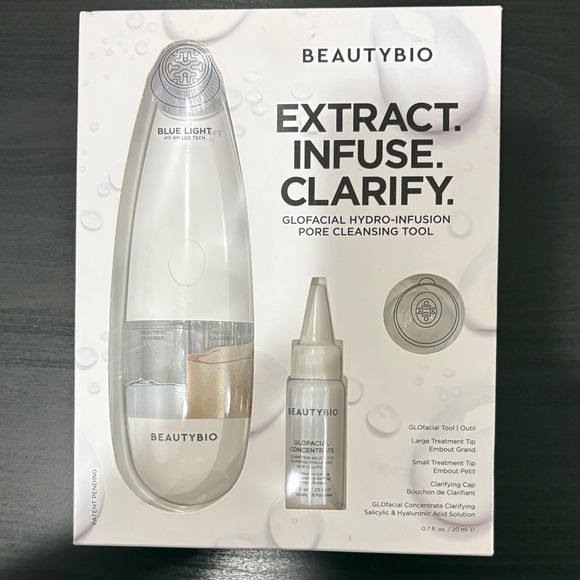 Beautybio Other - BeautyBio Glofacial Hydro-Infusion Pore Cleansing Tool NIB